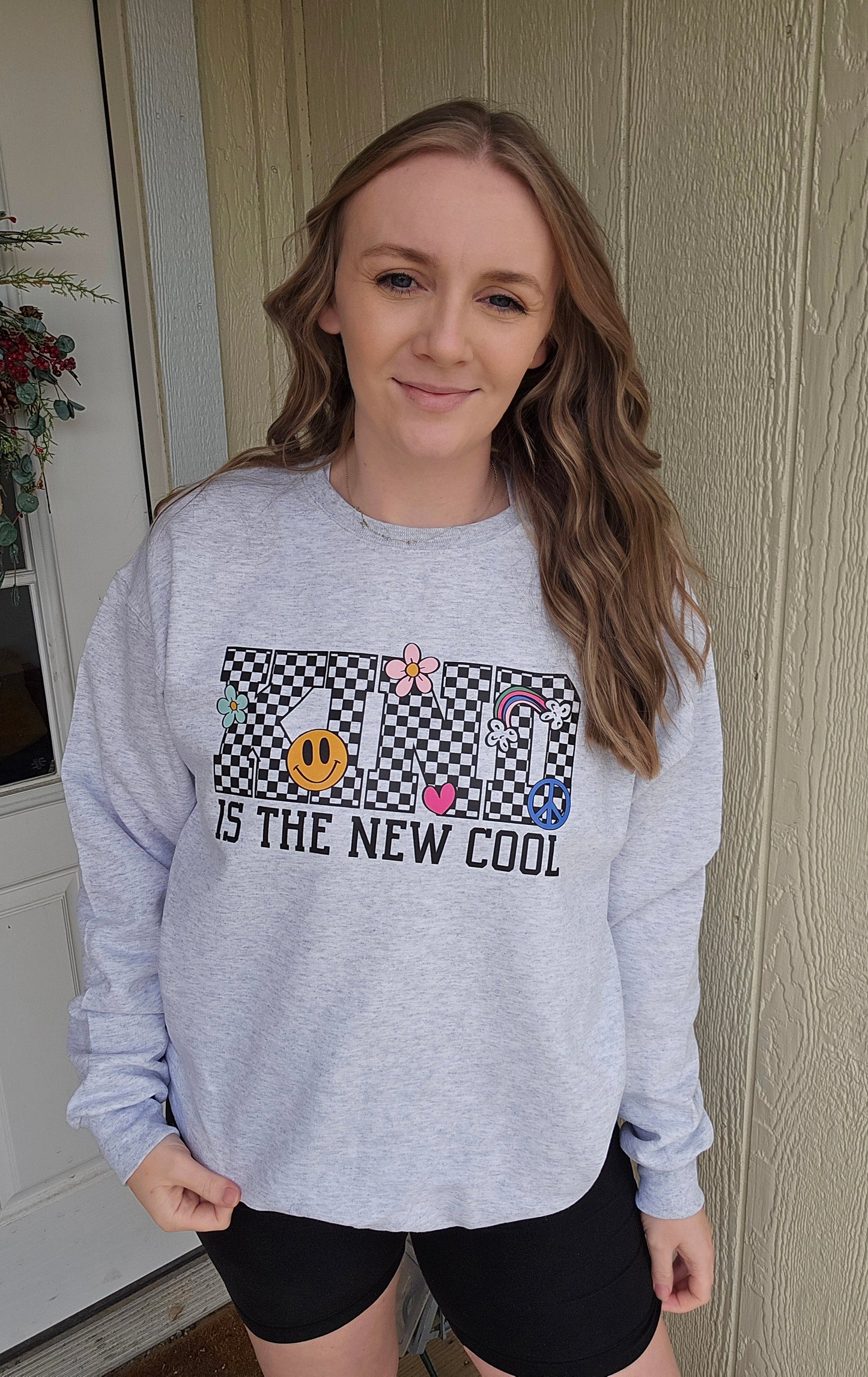 KIND IS THE NEW COOL Ash Grey Crewneck Sweatshirt