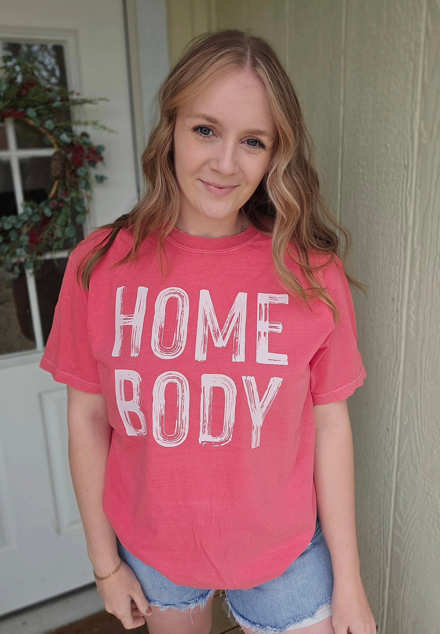 HOMEBODY Watermelon Vintage Wash Tee