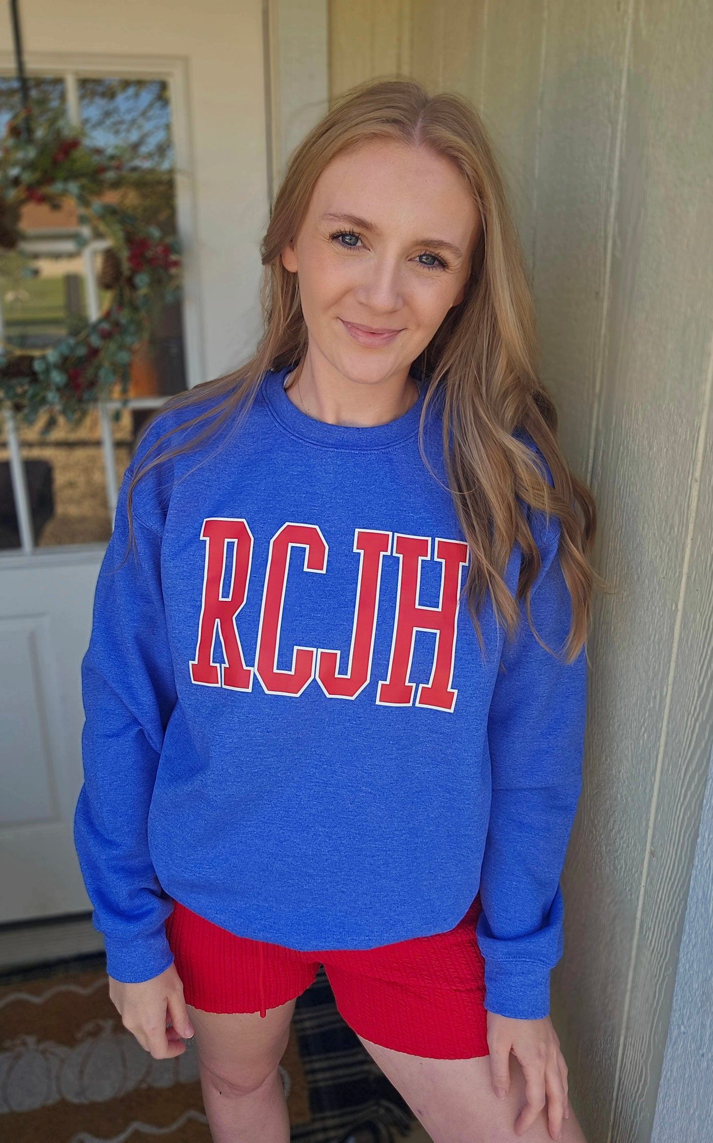 R.C. Heather Blue Crewneck Sweatshirt