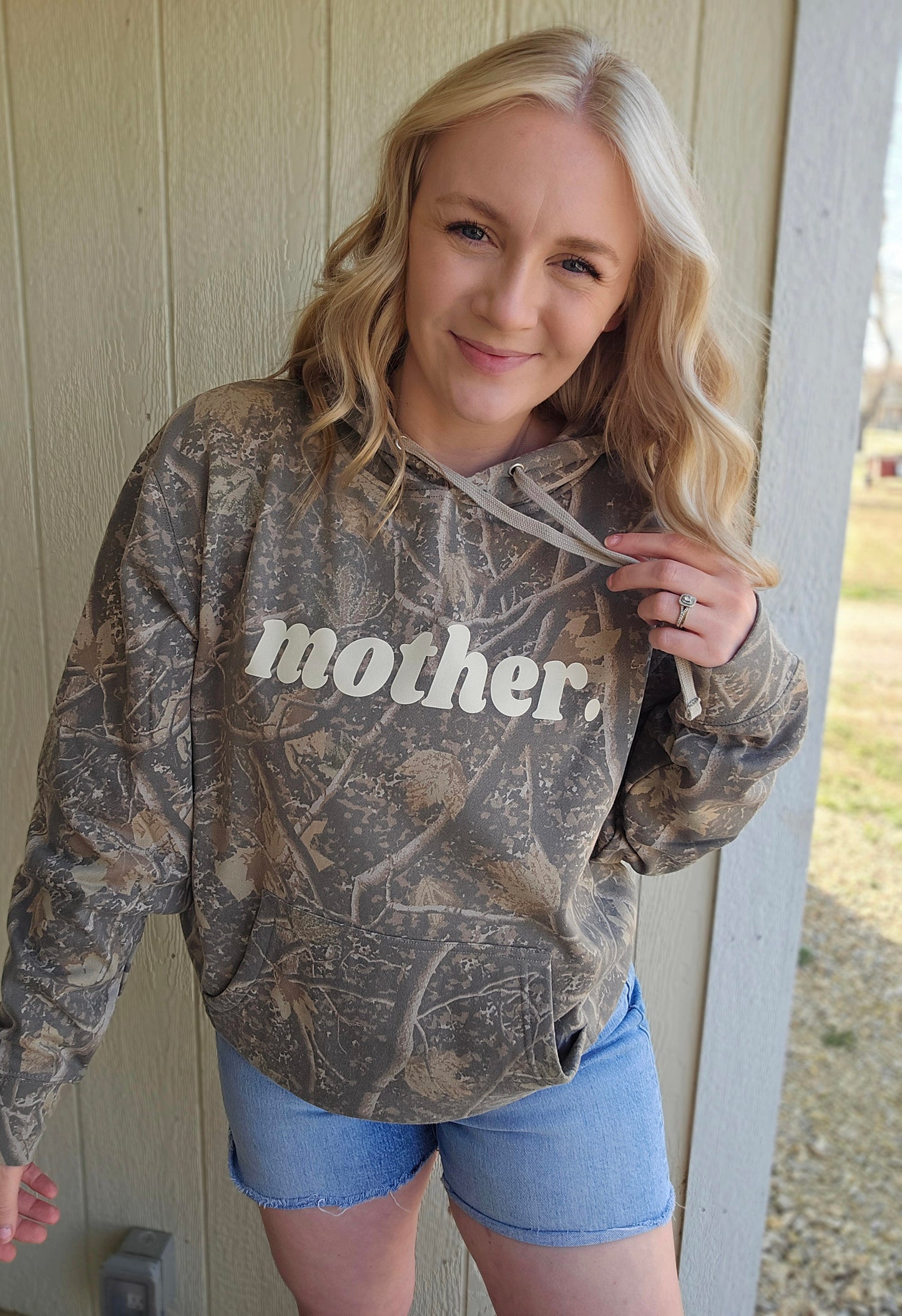 MOTHER Dark Camo Midweight Hoodie