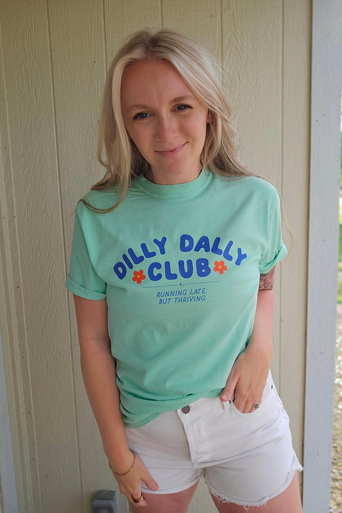 DILLY DALLY CLUB Island Reef Vintage Wash Tee