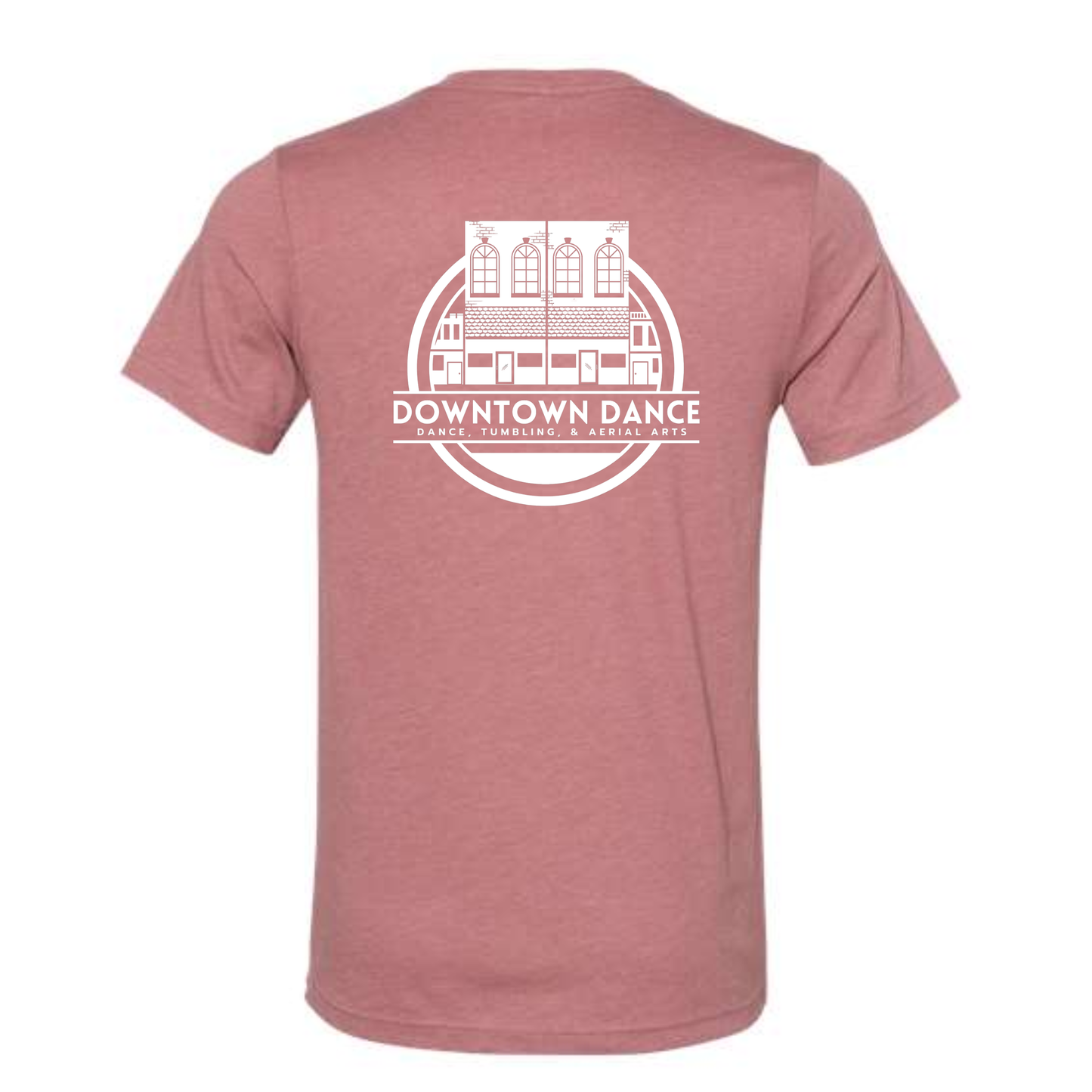 DOWNTOWN DANCE V-Neck Sleeve Tee (ADULT)