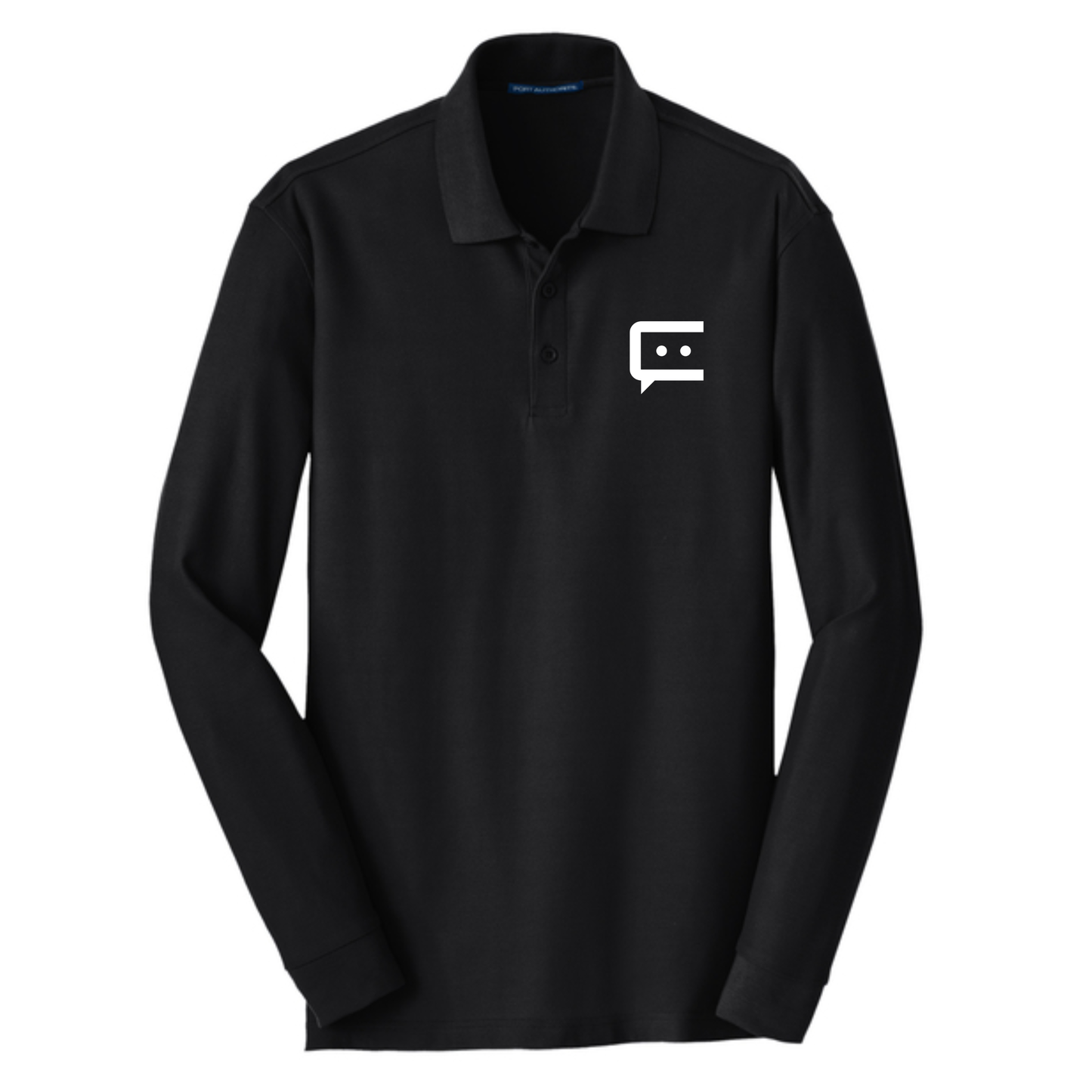 CITIBOT Pocket Logo Unisex Long Sleeve Polo