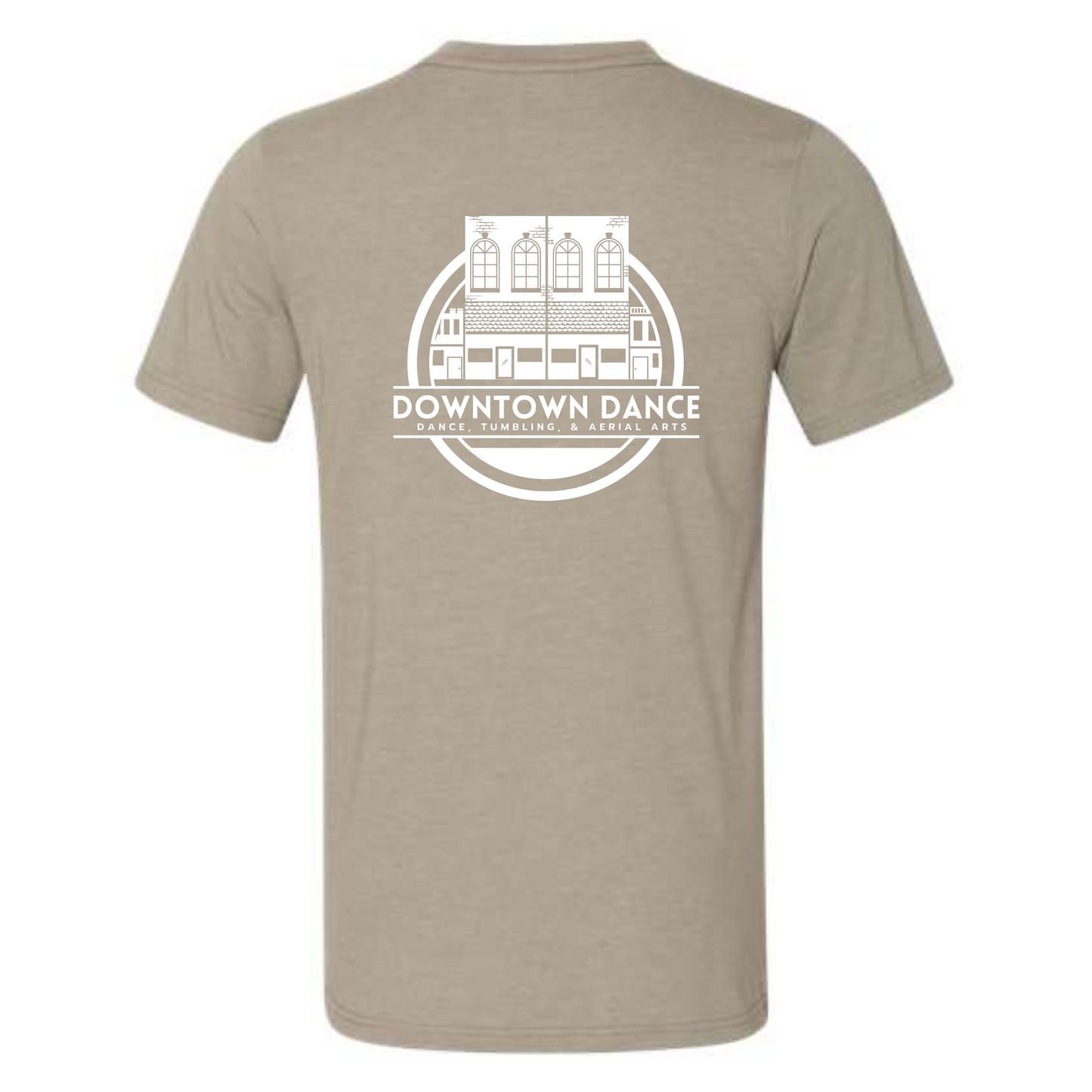 DOWNTOWN DANCE V-Neck Sleeve Tee (ADULT)