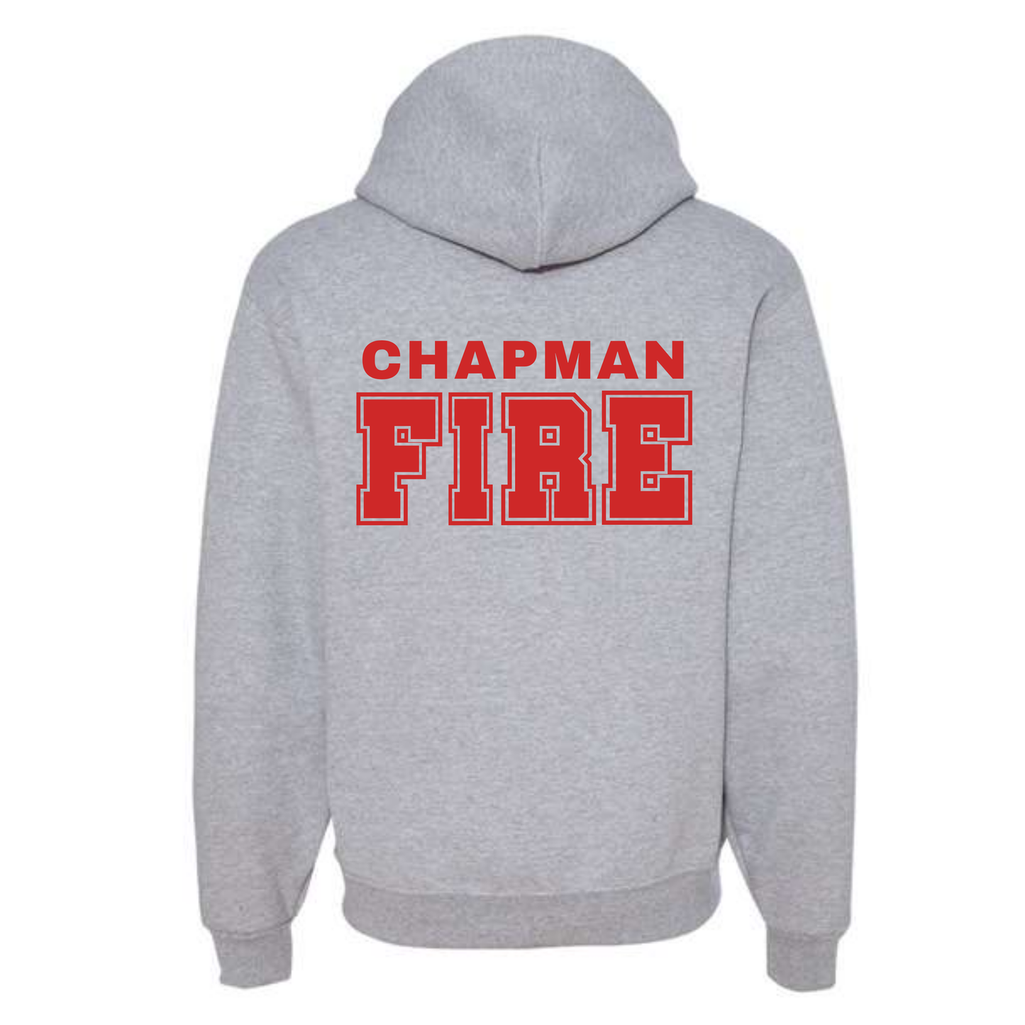CHAPMAN FIRE Heather Grey Hoodie