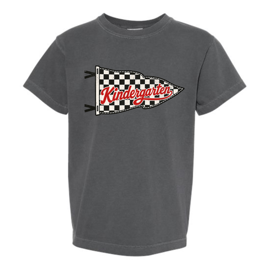 CUSTOM Back-To-School Checkered Flag *Pre-Order*