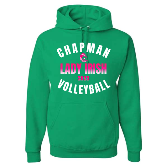 CHAPMAN LADY IRISH VOLLEYBALL Hoodie
