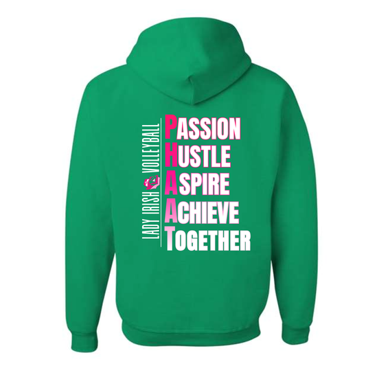 CHAPMAN LADY IRISH VOLLEYBALL Hoodie