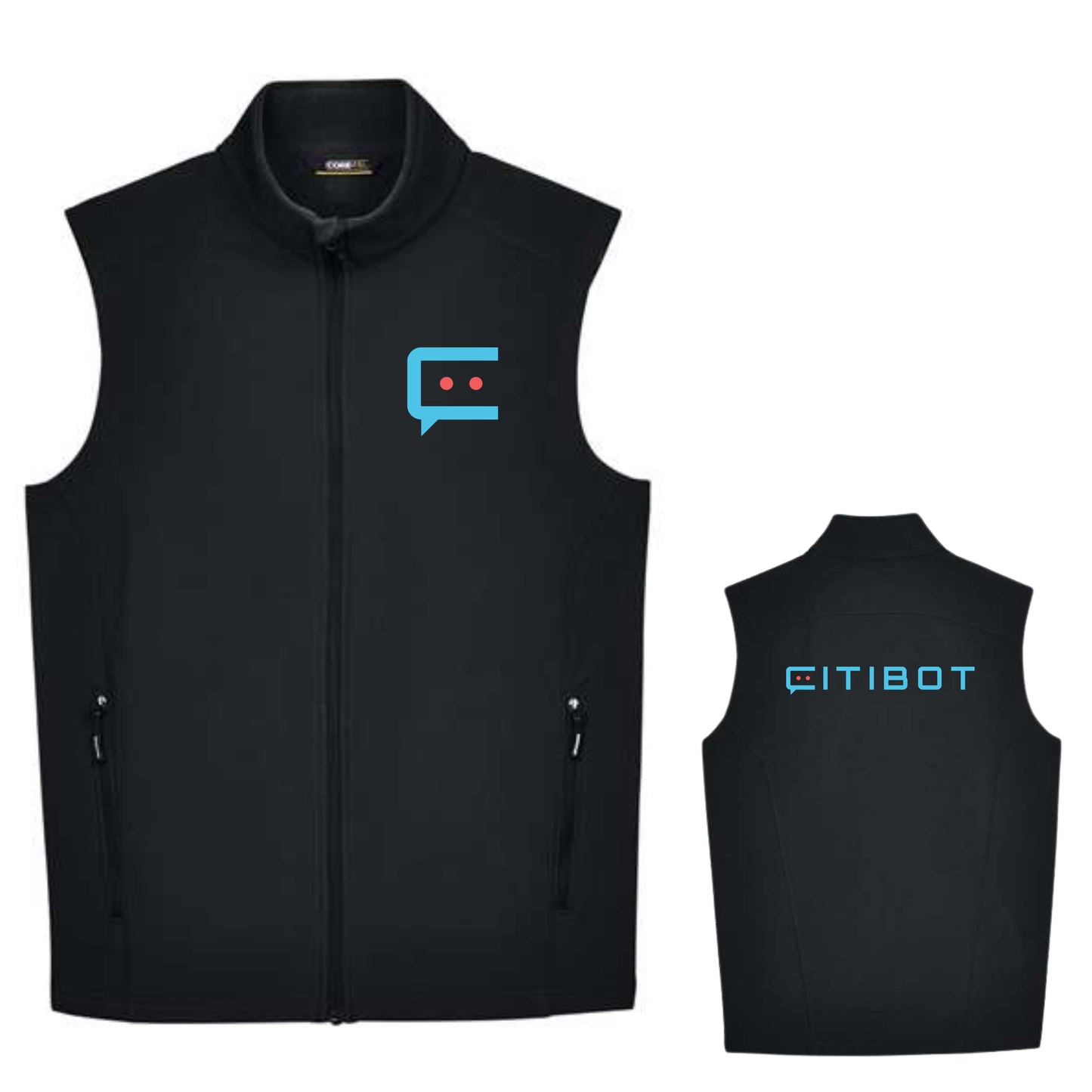CITIBOT Pocket Logo Soft Shell Vest