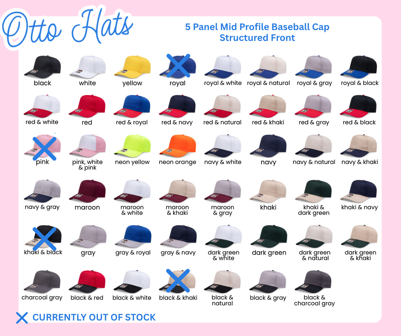 CUSTOM MASCOT Mid-Profile Trucker Hat **PRE-ORDER**