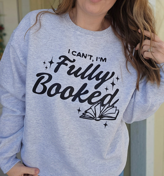 FULLY BOOKED Ash Grey Crewneck Sweatshirt