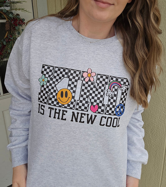 KIND IS THE NEW COOL Ash Grey Crewneck Sweatshirt