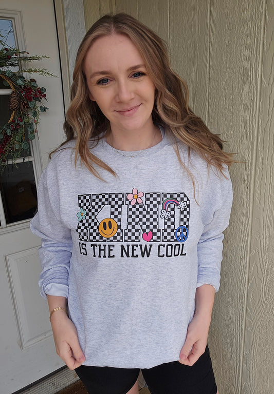 KIND IS THE NEW COOL Ash Grey Crewneck Sweatshirt