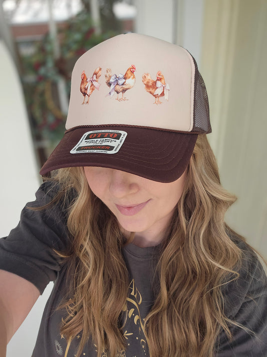 BOW CHICKEN 2-Tone Trucker Hat