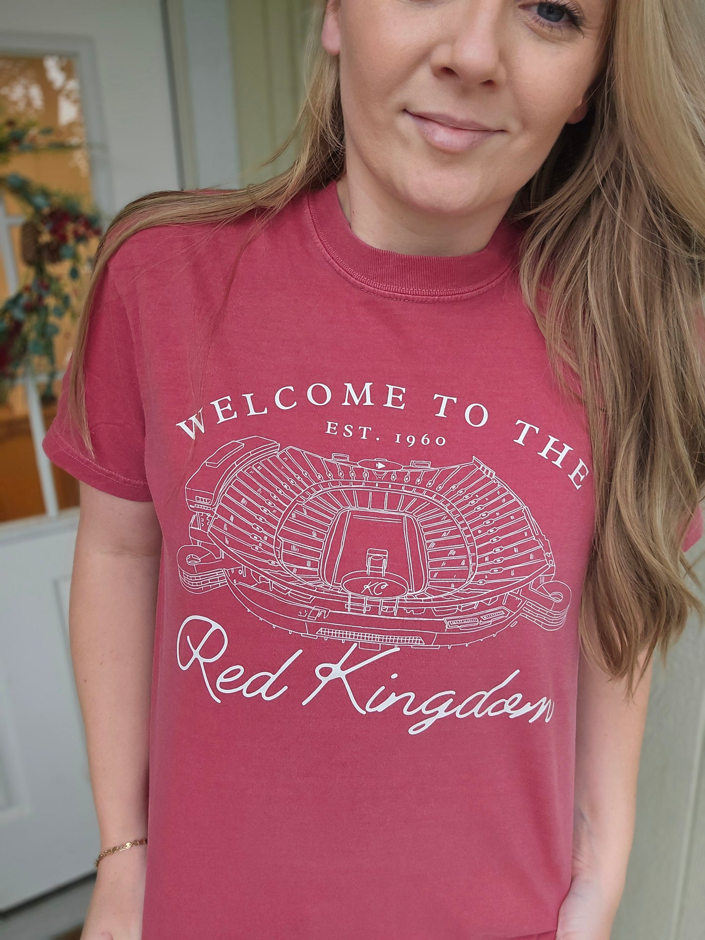 RED KINGDOM Red Vintage Wash Tee