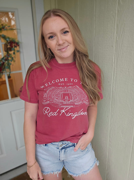 RED KINGDOM Red Vintage Wash Tee