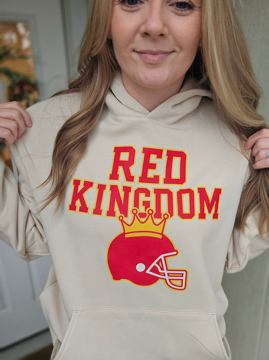 RED KINGDOM Helmet Sand Hoodie