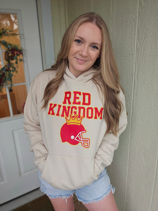 RED KINGDOM Helmet Sand Hoodie
