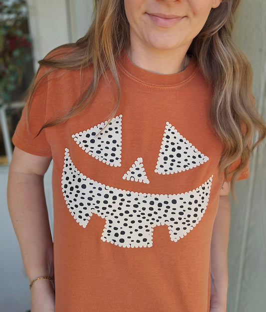 SPOTTED PUMPKIN Rusty Vintage Wash Tee