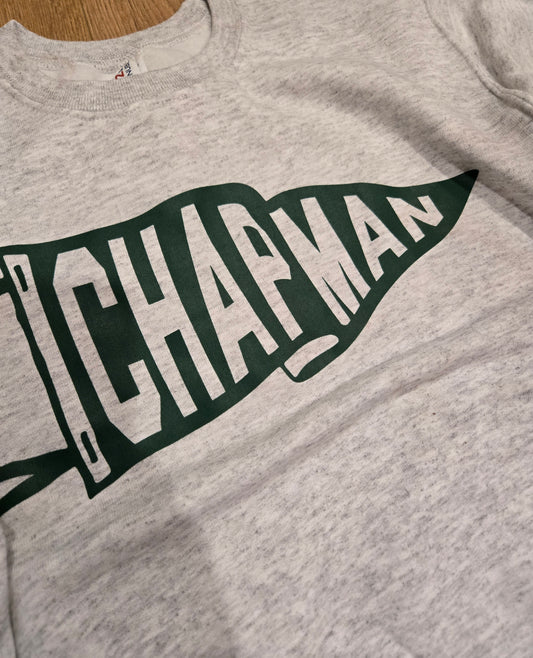 CHAPMAN IRISH PENNANT Ash Grey Crewneck (YOUTH)