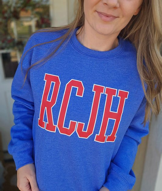 R.C. Heather Blue Crewneck Sweatshirt