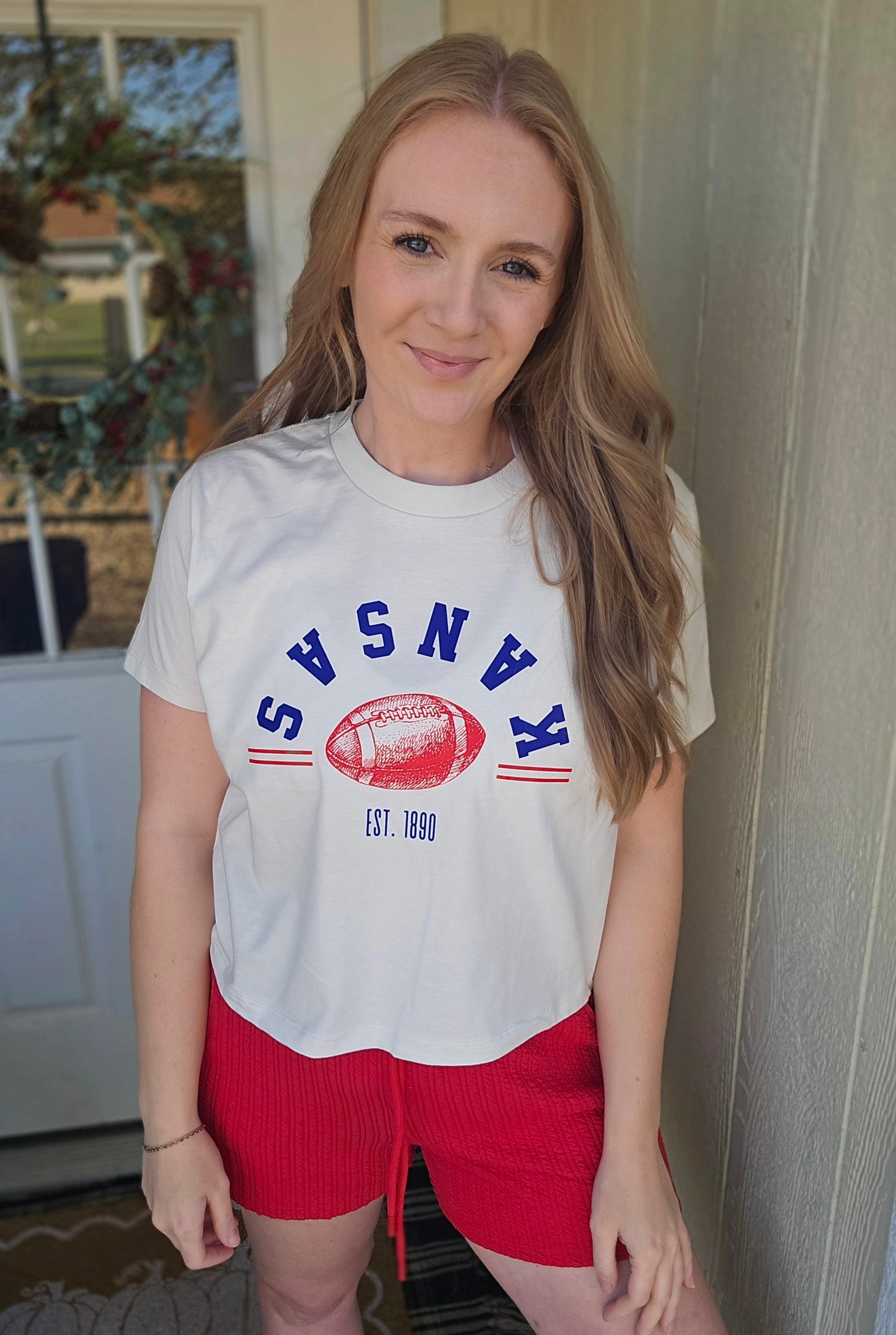UPSIDE DOWN Kansas Bone Crop Tee