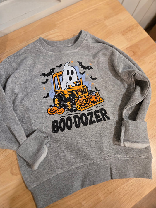 Boo-Dozer Crewneck Sweatshirt (TODDLER)