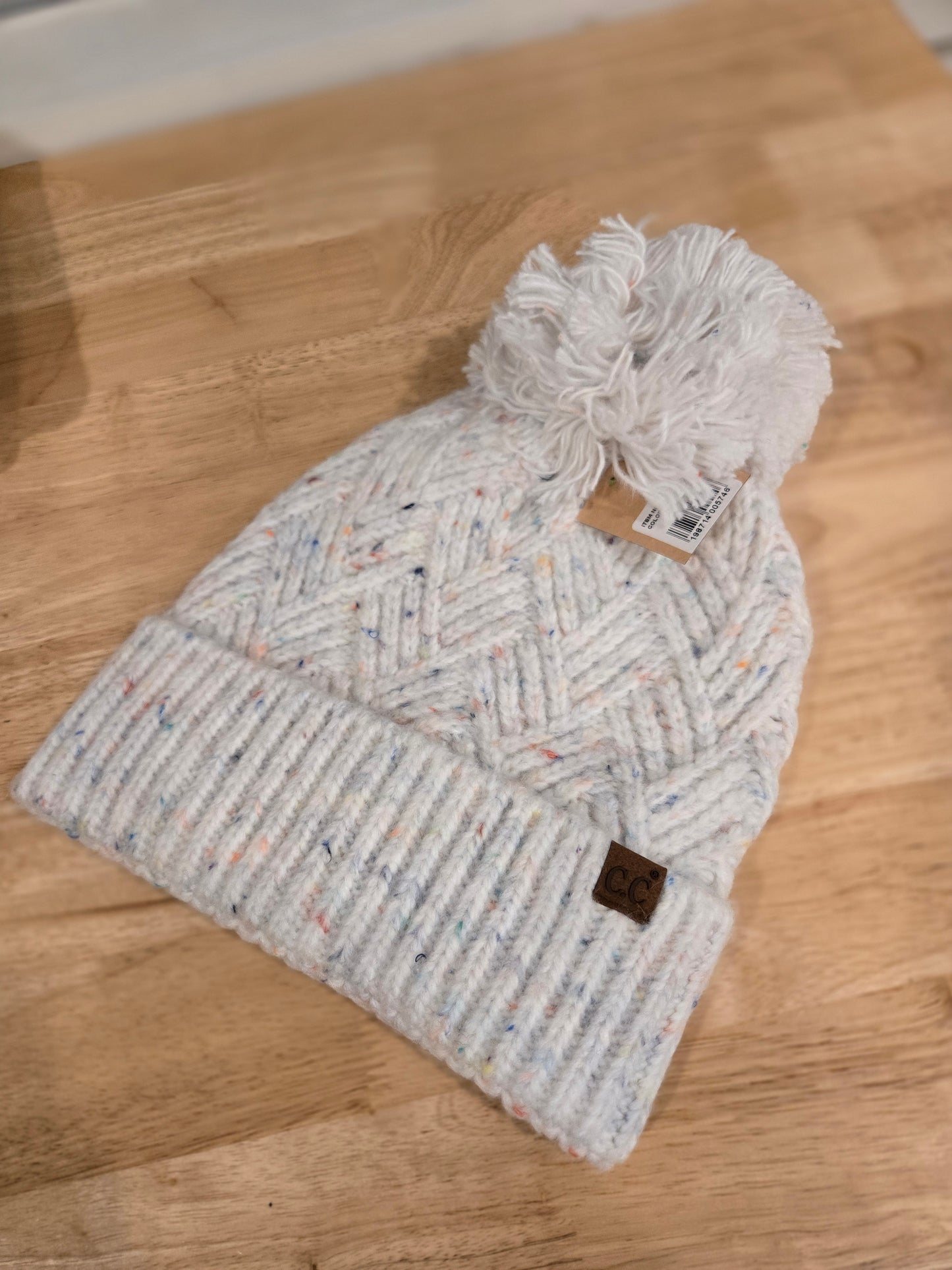 C.C. RAINBOW CONFETTI Beanie (ADULT)