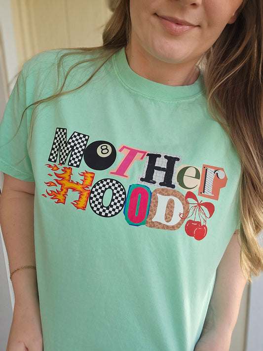 MOTHERHOOD Mint Green Vintage Wash Tee