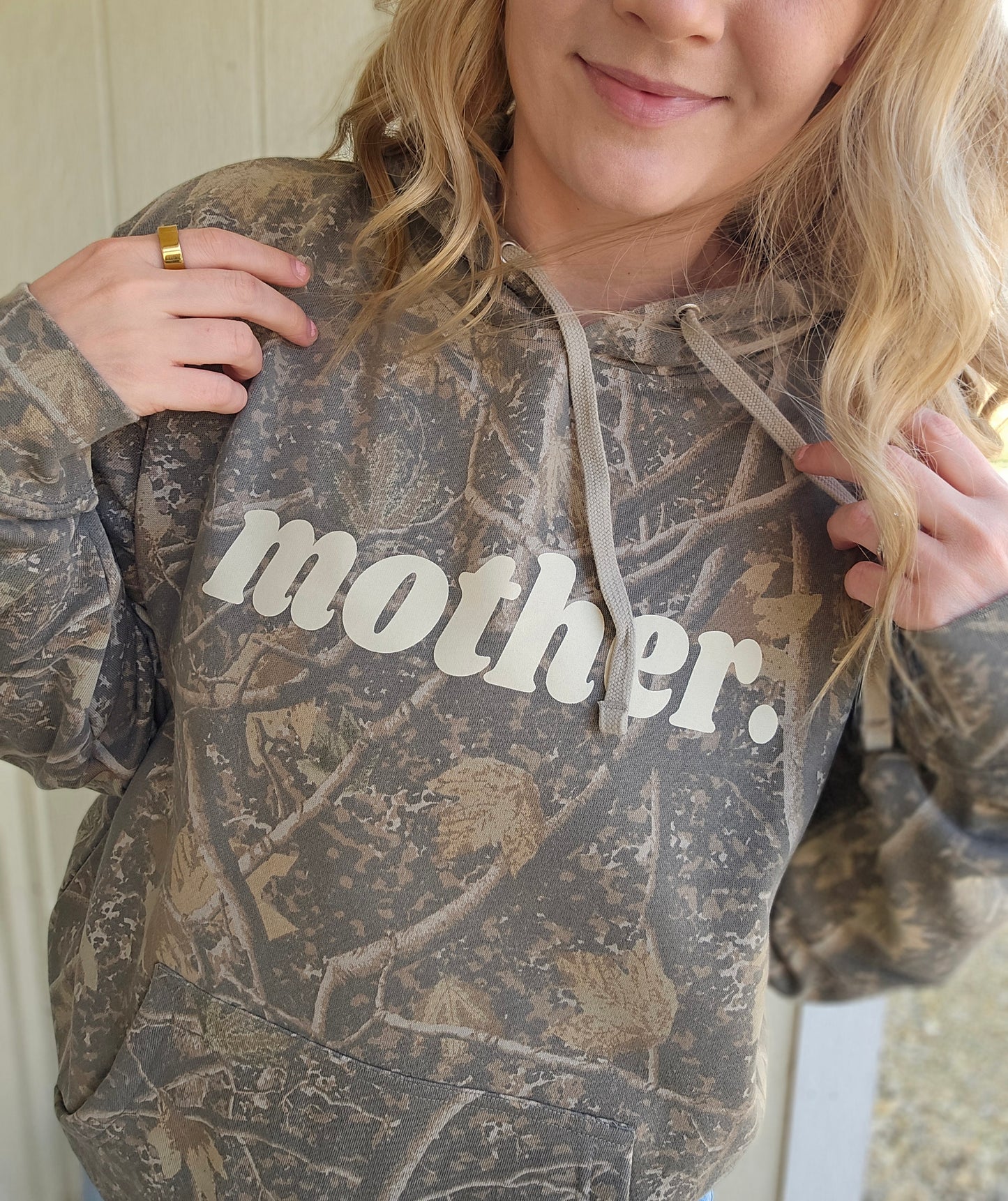 MOTHER Dark Camo Midweight Hoodie