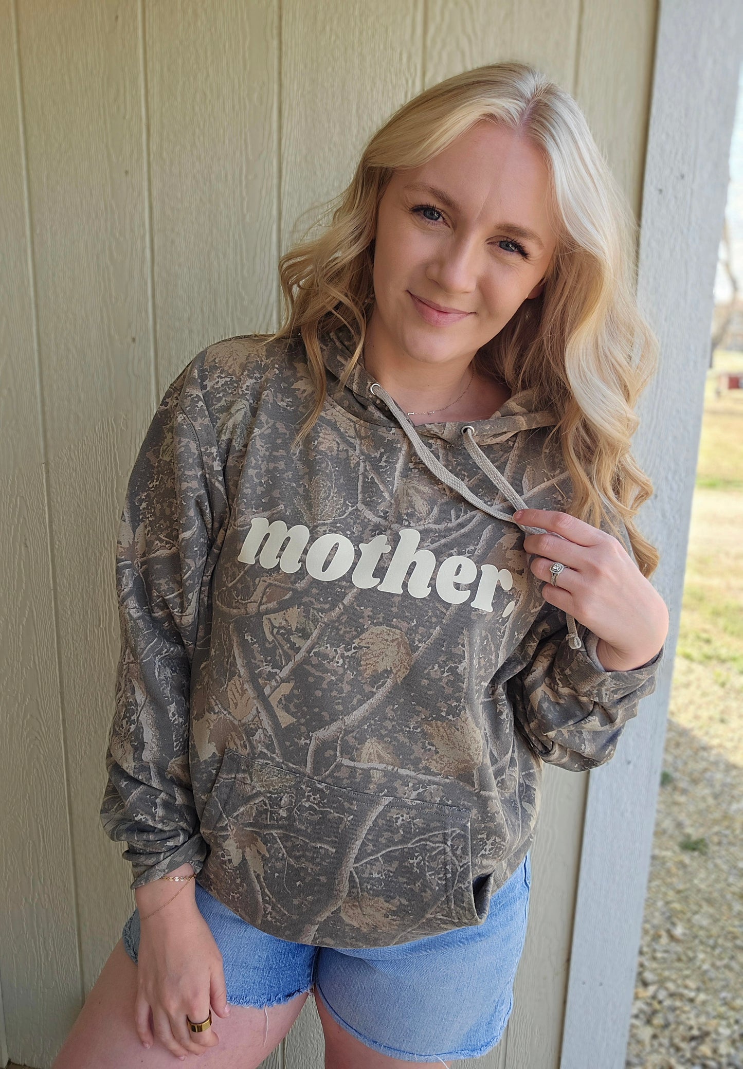 MOTHER Dark Camo Midweight Hoodie