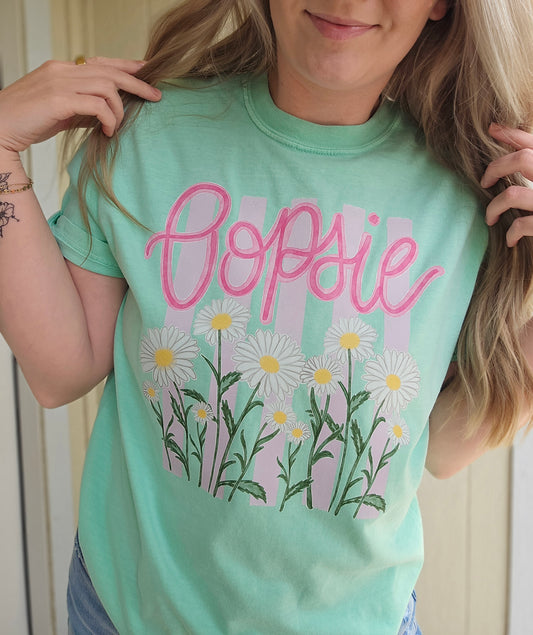 OOPSIE DAISY Vintage Island Reef Wash Tee
