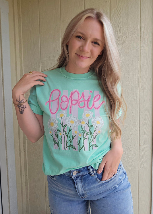 OOPSIE DAISY Vintage Island Reef Wash Tee