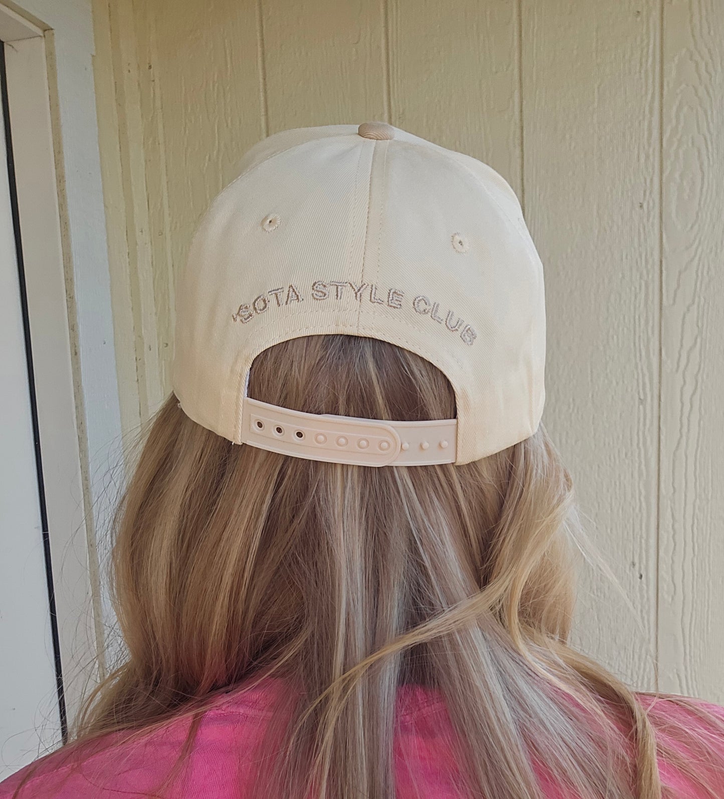 OPE Two-Tone Beige/Tan Trucker Hat