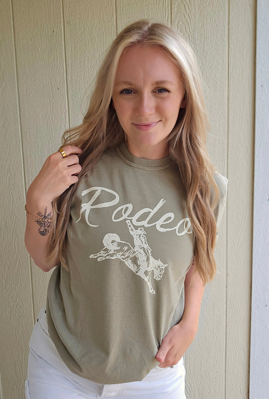 VINTAGE RODEO Taupe Vintage Wash Tee