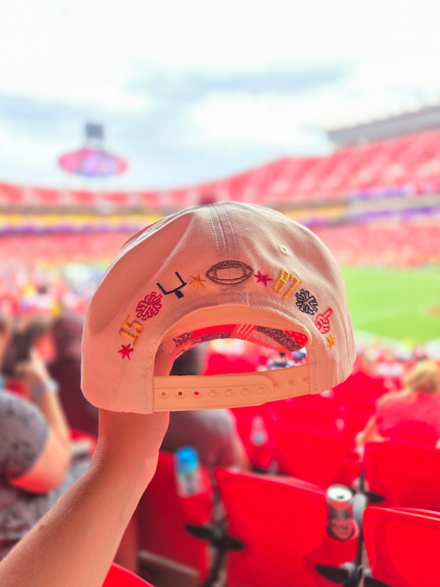 KANSAS CITY Patchwork Embroidered Trucker Hat