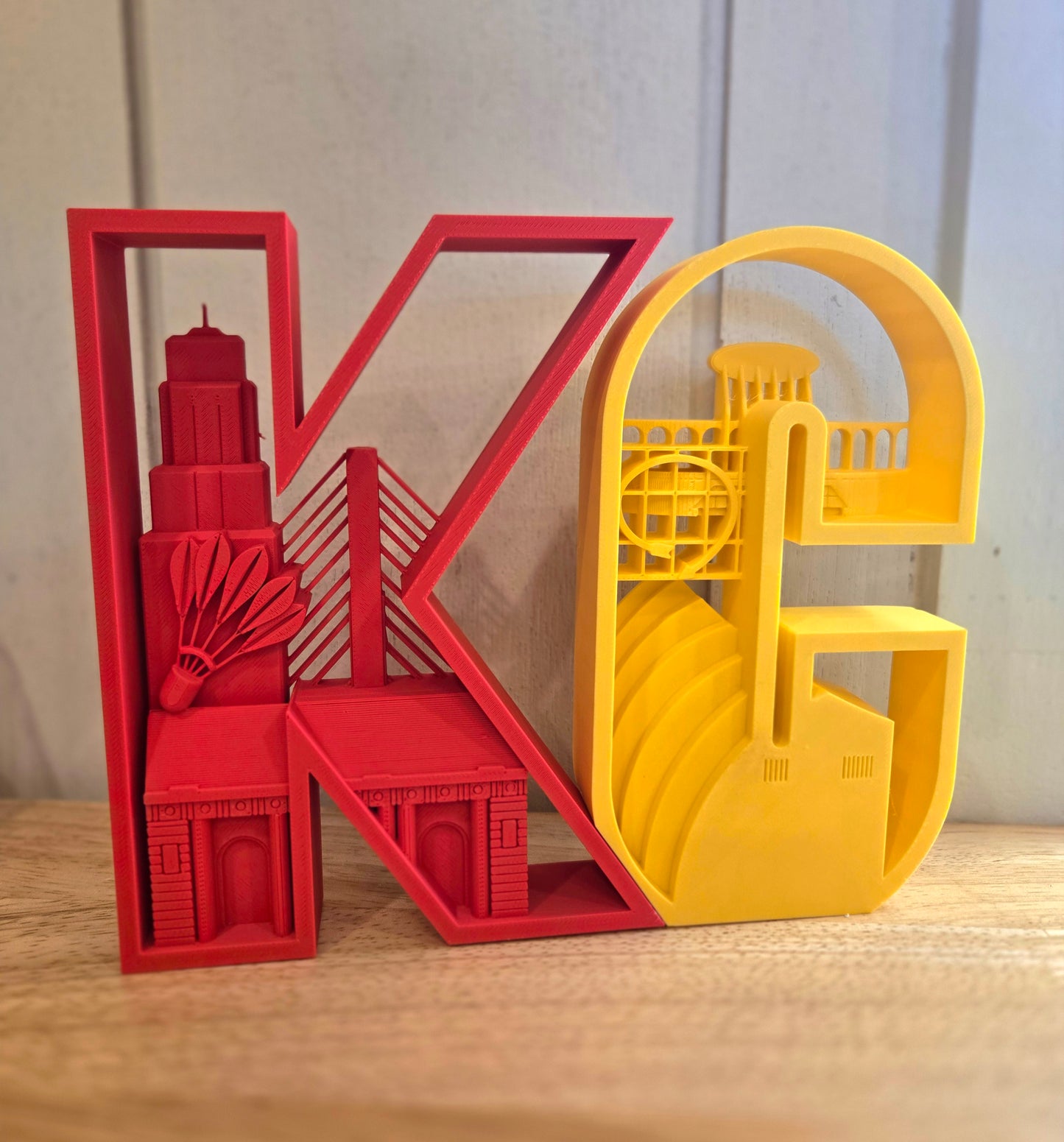 Kansas City 'KC' Landmark 3-D Letters