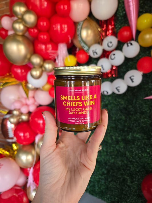 SMELLS LIKE A KC WIN - 9oz Candle