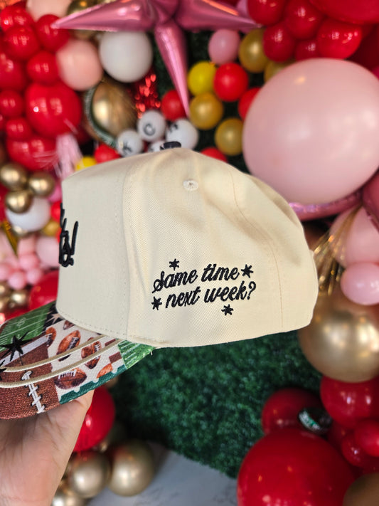 GO SPORTS Patchwork Embroidered Trucker Hat