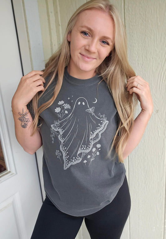 DAINTY GHOST Pepper Vintage Wash Tee