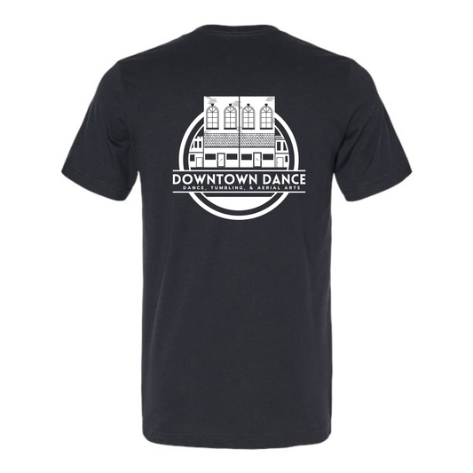 DOWNTOWN DANCE V-Neck Sleeve Tee (ADULT)