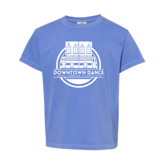 DOWNTOWN DANCE Vintage Wash Short Sleeve Tee (YOUTH)