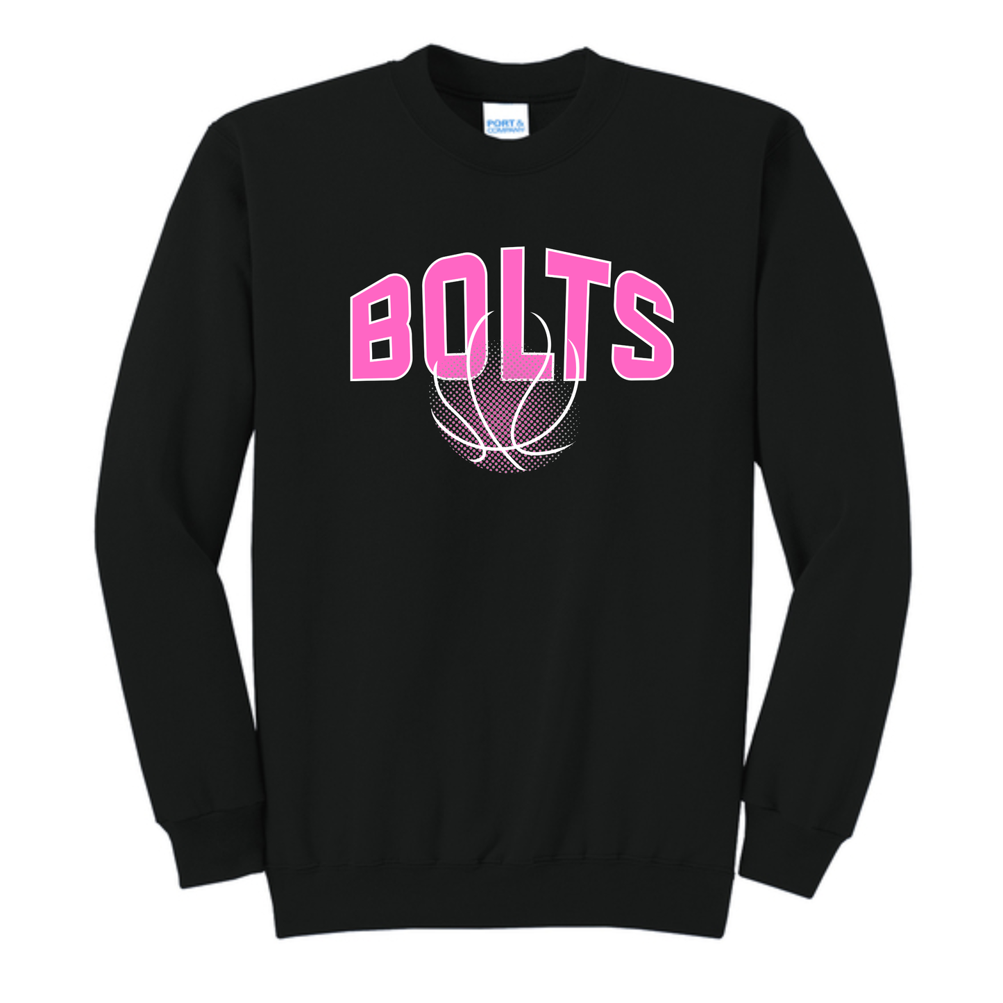 BOLTS BASKETBALL Crewneck Sweatshirt