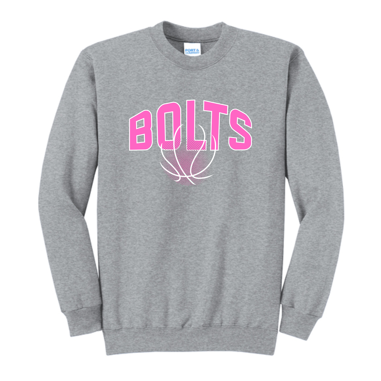 BOLTS BASKETBALL Crewneck Sweatshirt