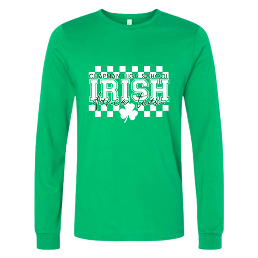 CHS DANCE Irish Checker Long Sleeve Tee