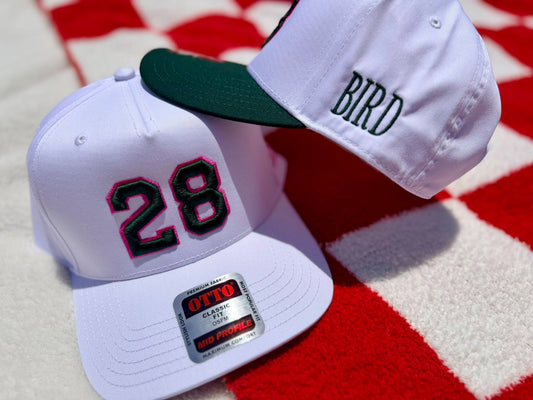 CUSTOM NUMBER Mid-Profile Trucker Hat **PRE-ORDER**