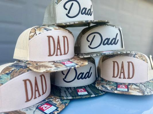 CUSTOM Camo Puff Embroidered Snapback **PRE-ORDER**