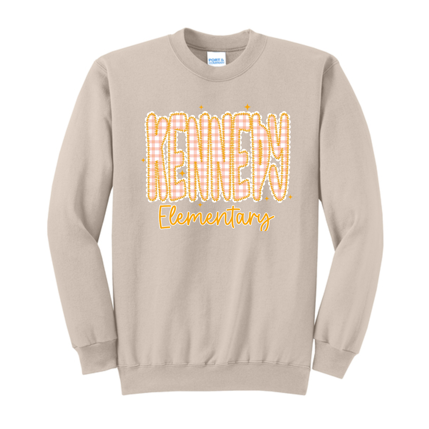 KENNEDY ELEMENTARY Sand Crewneck Sweatshirt