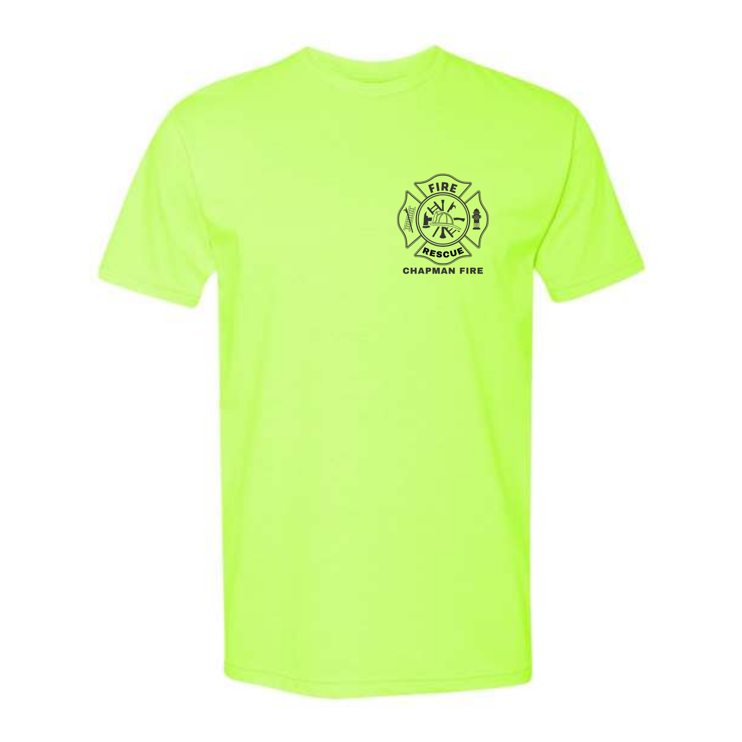 CHAPMAN FIRE Hi-Vis Short Sleeve Tee