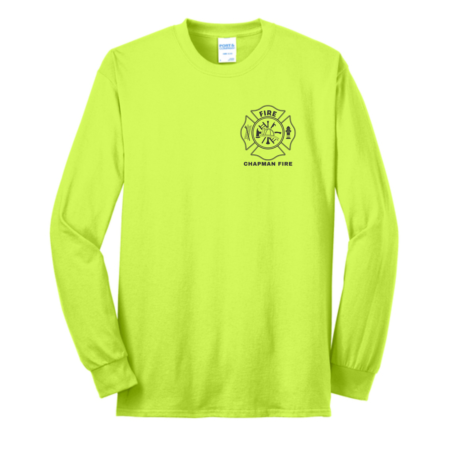 CHAPMAN FIRE Hi-Vis Long Sleeve Tee